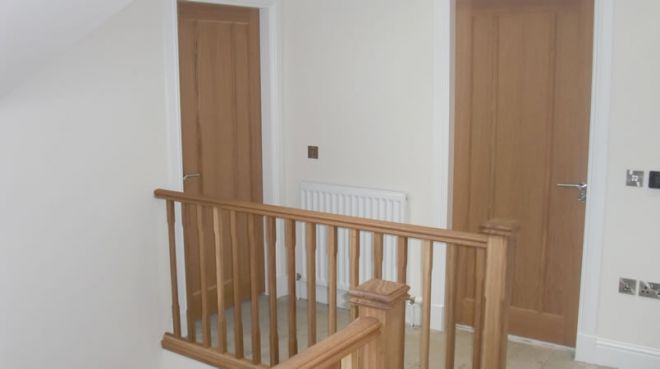 oak stairs