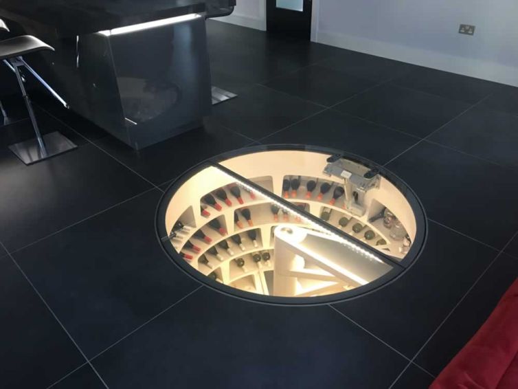 Bespoke underground cellar
