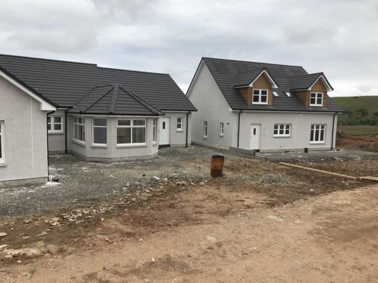 New build housing development by CMJ Aberdeen