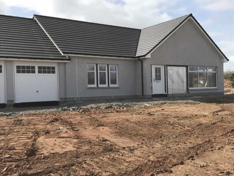 New build houses by CMJ Aberdeen