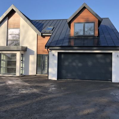 New build housing development by CMJ Aberdeen