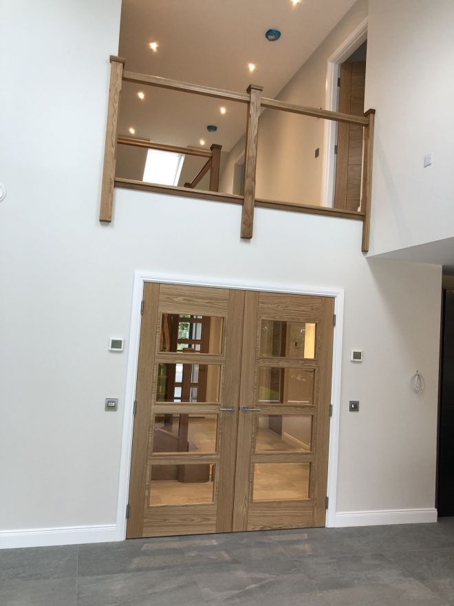 oak banisters