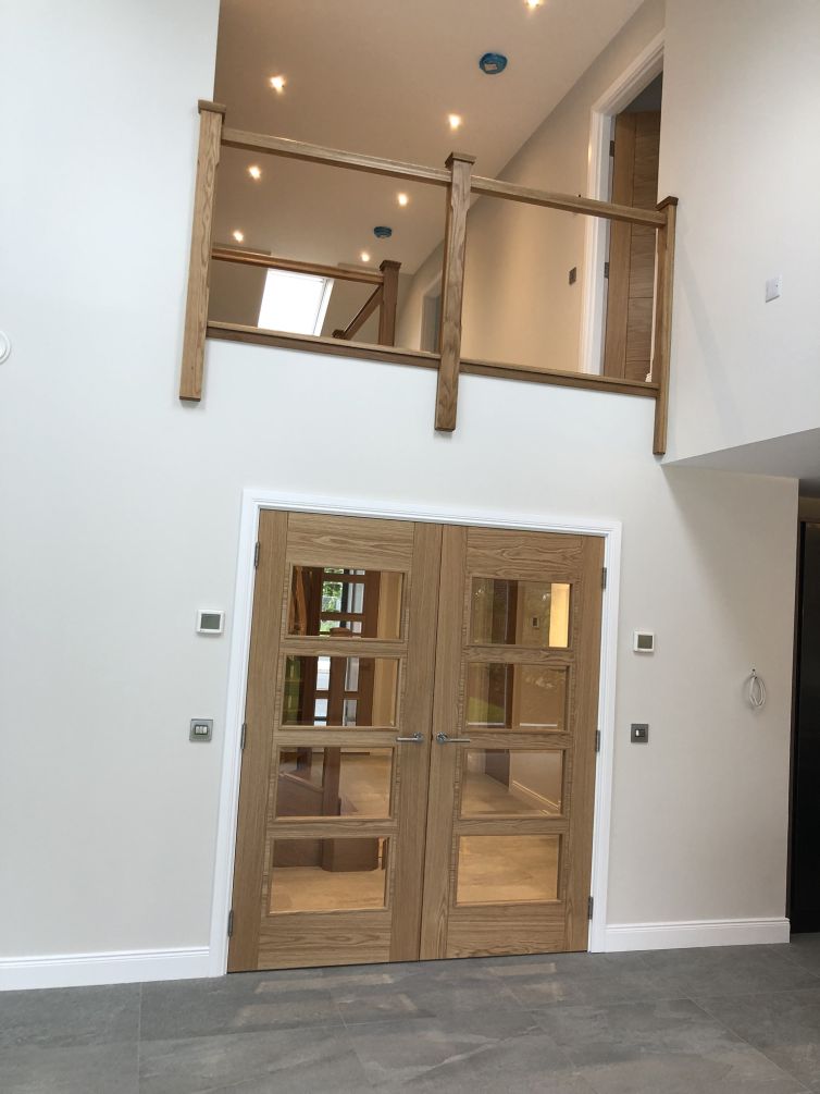 oak banisters