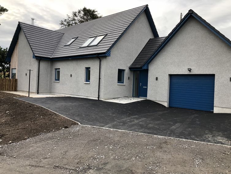 new build housing development by CMJ Aberdeen