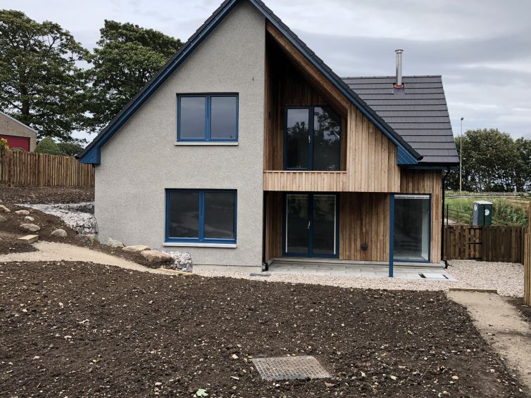 new build housing development by CMJ Aberdeen