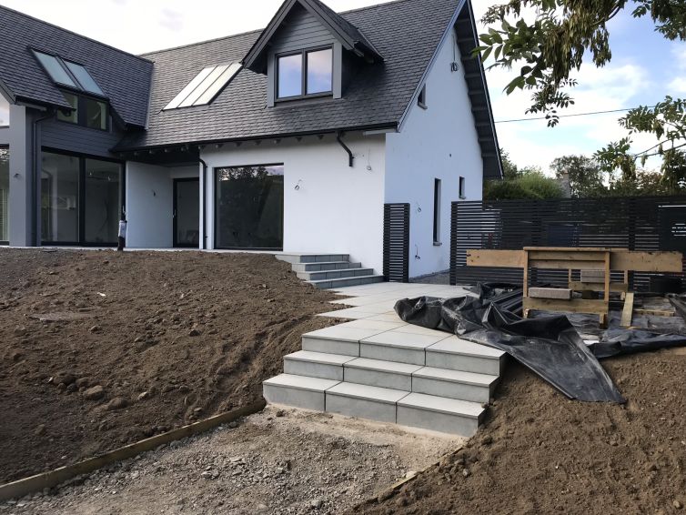 New build housing development by CMJ Aberdeen