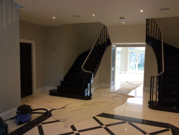Joinery fitting stairs