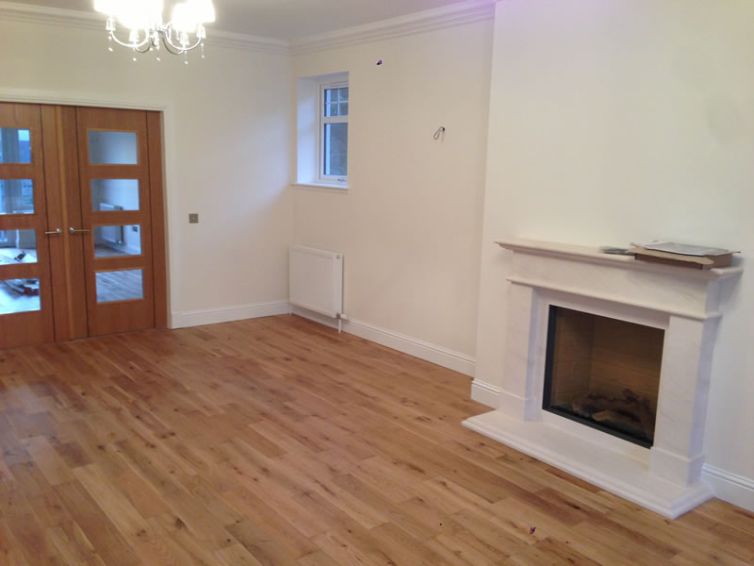 solid Oak floor