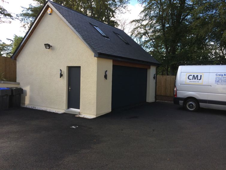 New build houses by CMJ Aberdeen