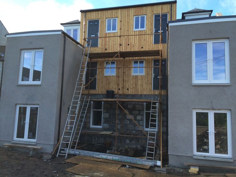 New build houses by CMJ Aberdeen