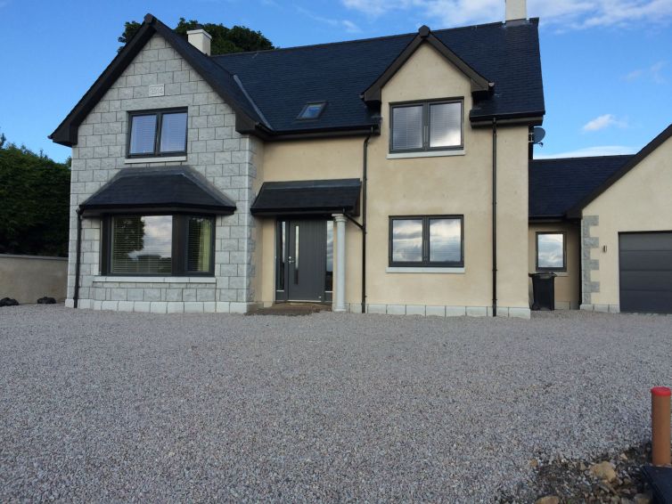 New build houses by CMJ Aberdeen