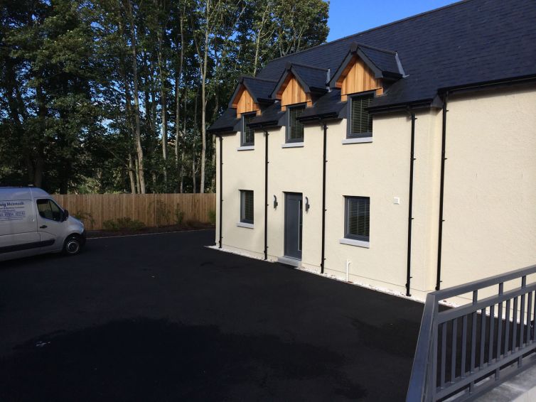 New build houses by CMJ Aberdeen