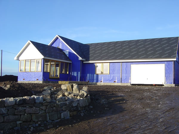 New build houses by CMJ Aberdeen